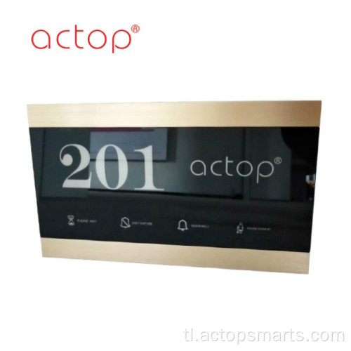 Smart hotel electronic doorplate